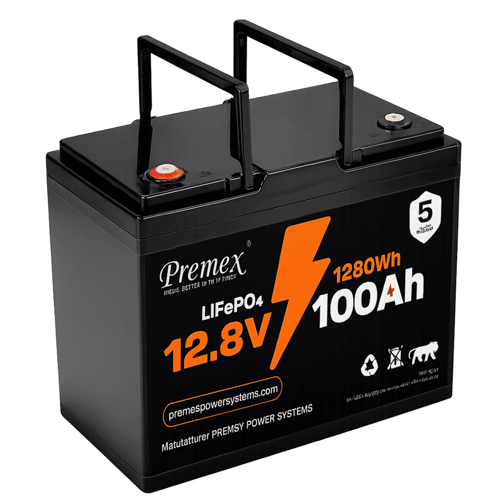 Premex - 12.8V / 100Ah Lithium Battery